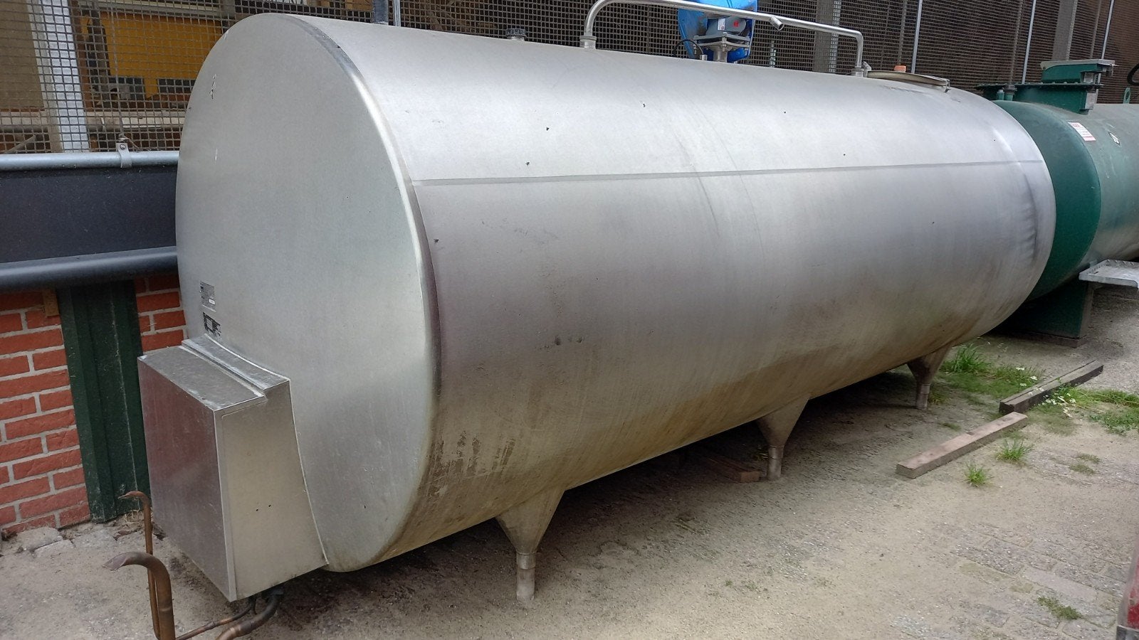 Melkkoeltank 5000 liter - Roestvrij staal, Ophalen