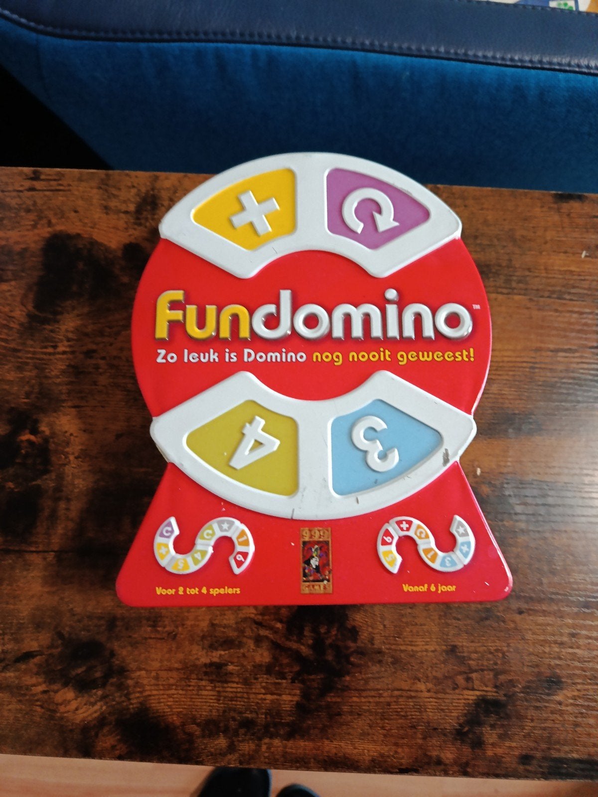 Fundomino bordspel - Zo leuk is Domino nog nooit geweest!, Een of twee spelers, Ophalen of Verzenden, Gebruikt, Jumbo Games