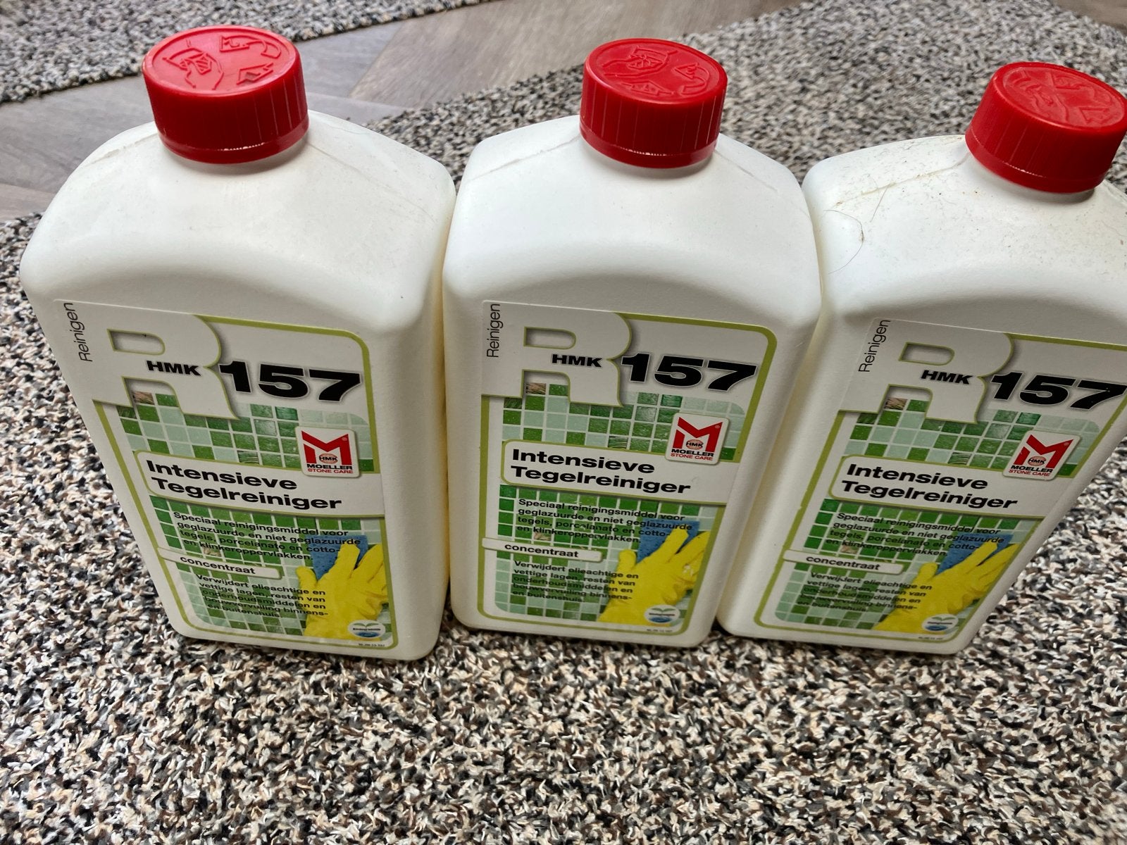 HMK R157 Intensieve Tegelreiniger - 3 flessen, Doe-het-zelf en Verbouw, Ophalen of Verzenden, Nieuw, Overige typen