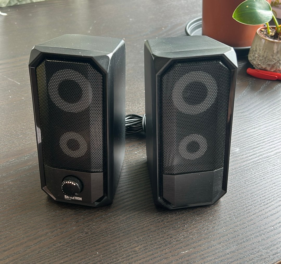 Speakers Battletron, Ophalen, Zo goed als nieuw