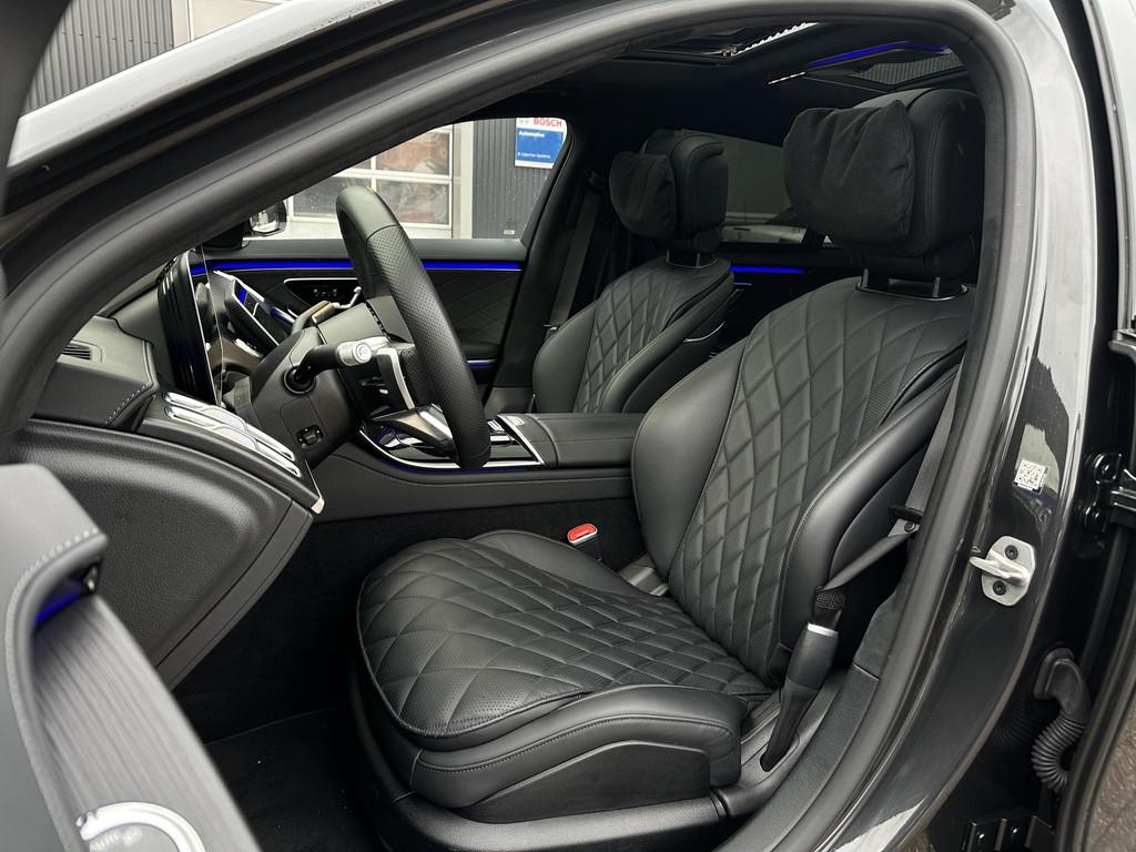 Mercedes-Benz S-klasse 580e 4MATIC Lang AMG Line 510pk | Pan, Stof, Gebruikt, 510 pk, Bedrijf