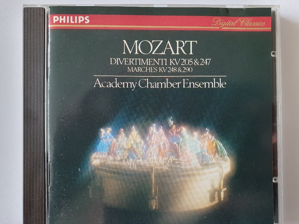 Mozart - Marches & Divertimenti - Academy Chamber Ensemble, Kamermuziek, Mozart, Ophalen of Verzenden, Zo goed als nieuw
