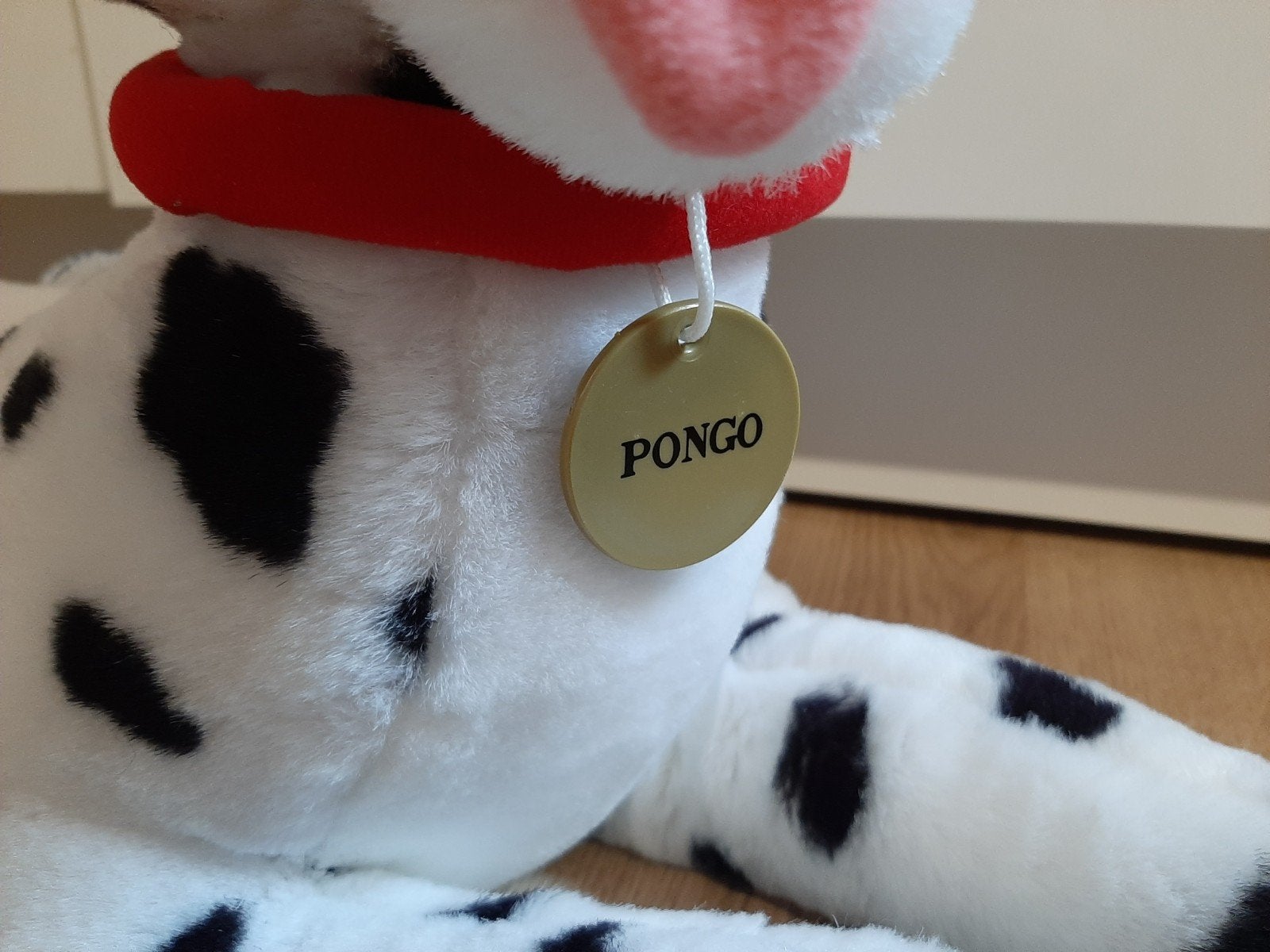 101 dalmatiers Pongo knuffel Disney, Ophalen of Verzenden, Overige figuren, Knuffel