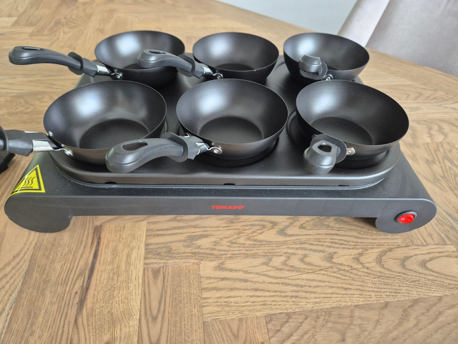 Tomada wokset, Witgoed en Apparatuur, Gourmetstellen, Ophalen, Nieuw, 4 t/m 7 personen