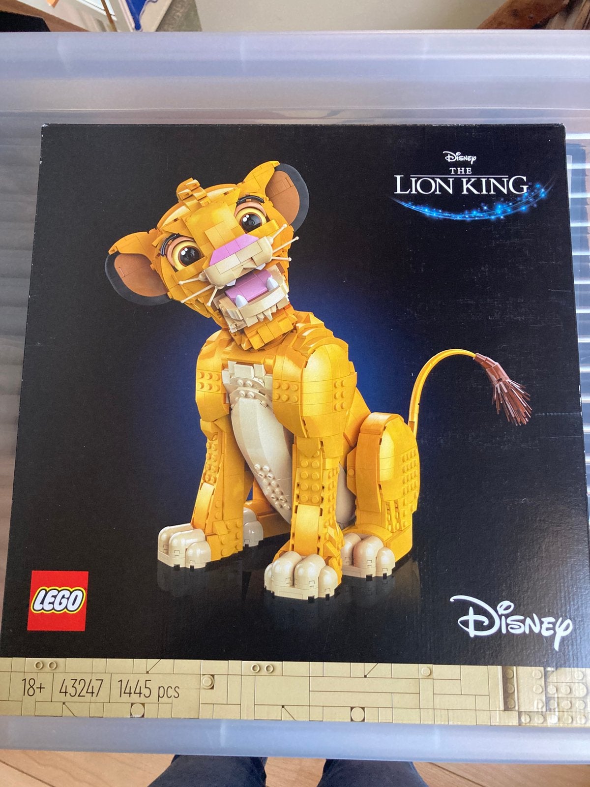 Lego Simba, Ophalen of Verzenden, Zo goed als nieuw, Disney, Complete set