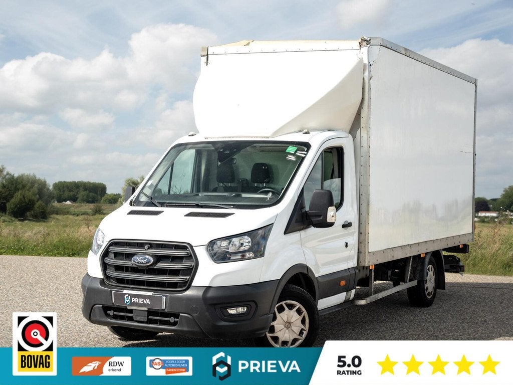 Ford Transit TRANSIT CC 2.0 ECOBLUE 130 TREND BUSINESS meube, Auto's, Stof, Zwart, 4 cilinders, 129 pk
