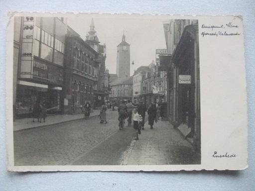 P182 Enschede - Hema - 1934, Verzenden, 1920 tot 1940, Gelopen, Overijssel