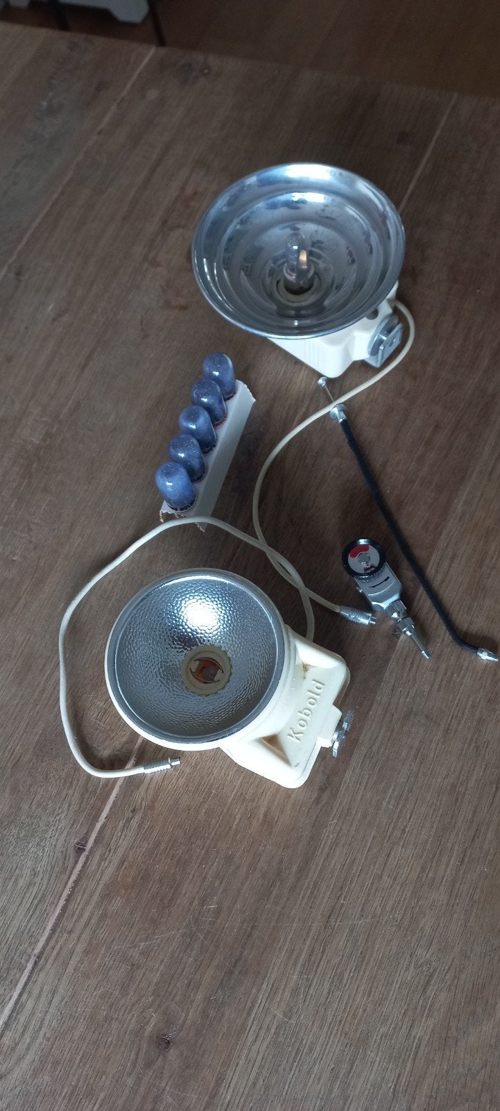 Vintage Kobold en Bacole Flitsers, Audio, Tv en Foto, Fotografie | Flitsers, Ophalen of Verzenden, Gebruikt, Overige merken