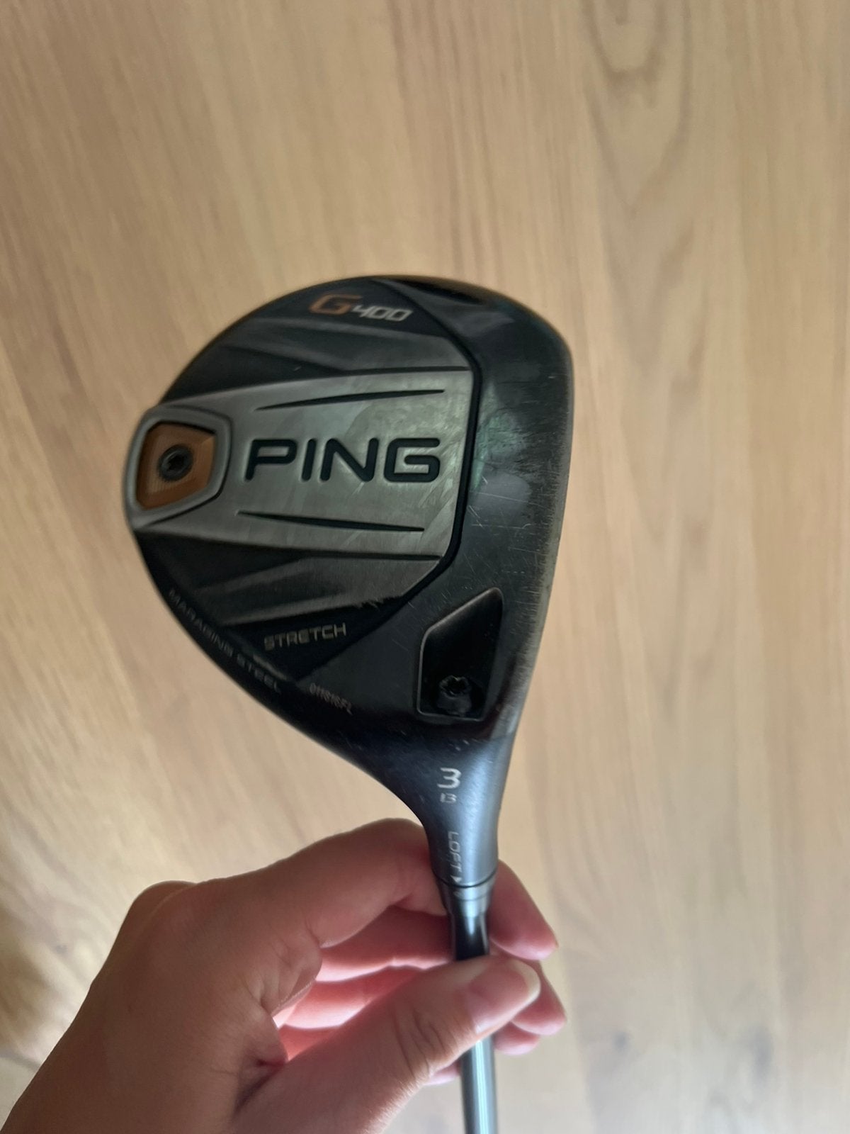 Ping G400 houten 3, Ophalen, Zo goed als nieuw, Club, Ping