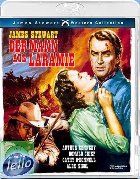 Blu-ray: The Man from Laramie (1955 James Stewart) DE nNLO, Cd's en Dvd's, Blu-ray, Ophalen of Verzenden, Nieuw in verpakking