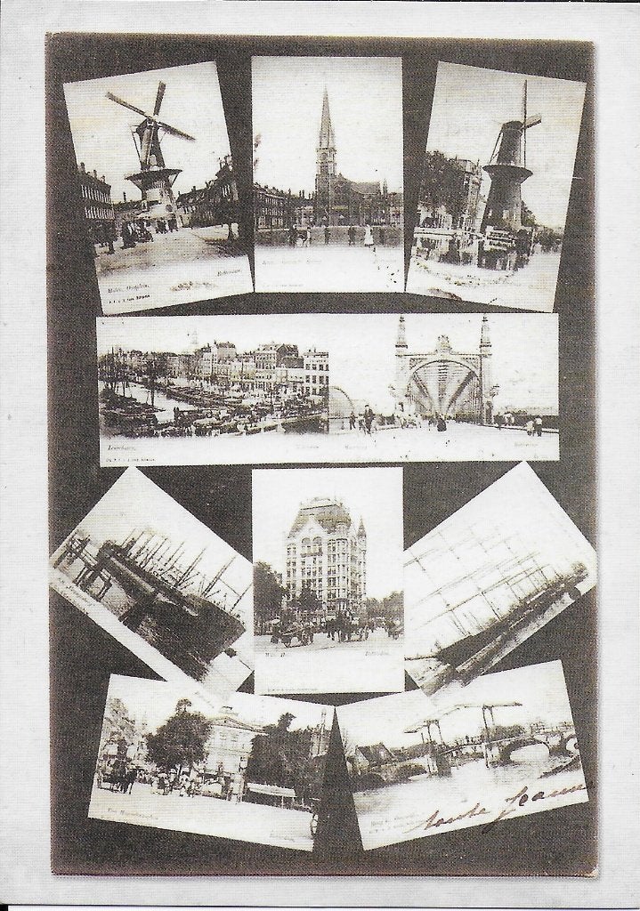 V16 Ongelopen ansichtkaart Rotterdam ( herdruk ), Ophalen of Verzenden, 1980 tot heden, Ongelopen, Zuid-Holland