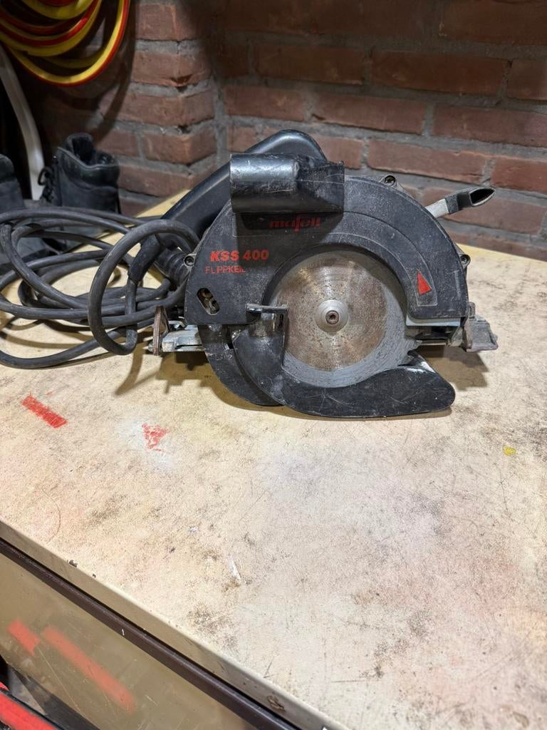 Mafell kss 400, Cirkelzaag, Ophalen of Verzenden, Zo goed als nieuw, 30 tot 70 mm