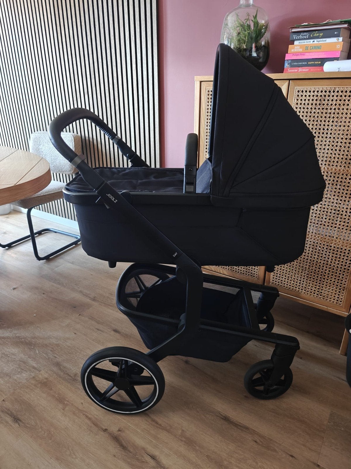 Joolz Day 5 kinderwagen met reiswieg - Zo goed als nieuw, Zo goed als nieuw, Combiwagen, Verstelbare duwstang, Ophalen