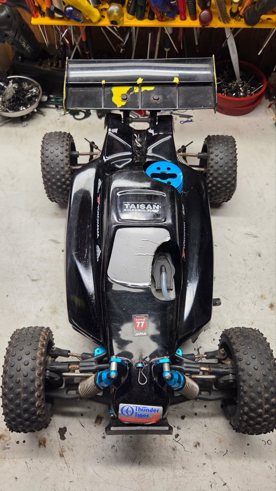 Te koop leuke thunder tiger, Hobby en Vrije tijd, Gebruikt, Auto offroad, Ophalen of Verzenden, Nitro