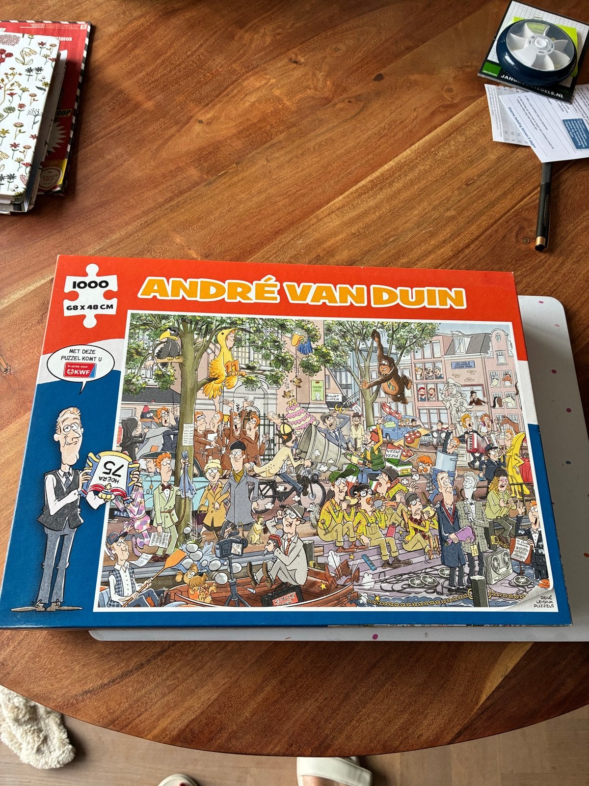 Jan van Haasteren & André van Duin Puzzel 1000 stukjes, Hobby en Vrije tijd, Denksport en Puzzels, Ophalen, 500 t/m 1500 stukjes