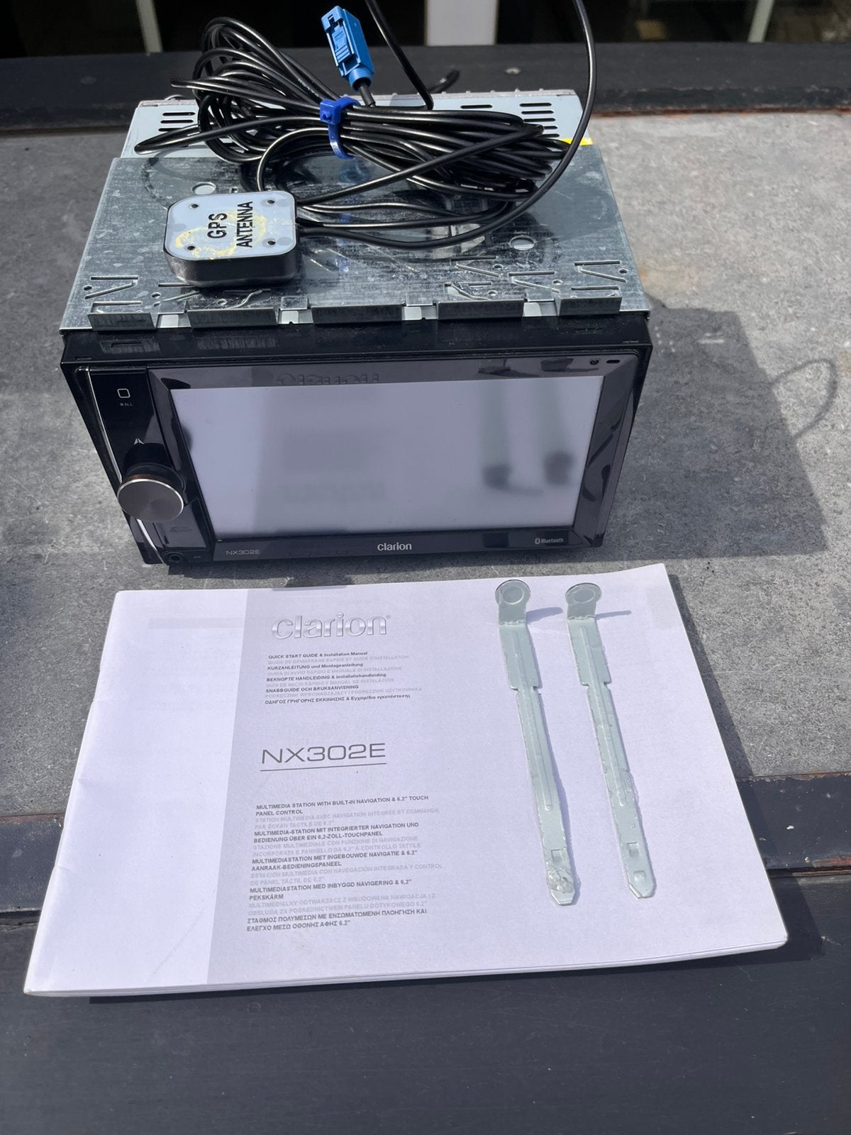 Clarion NX302E Multimediastation 2-DIN met Navigatie (6.2”), Ophalen of Verzenden, Zo goed als nieuw