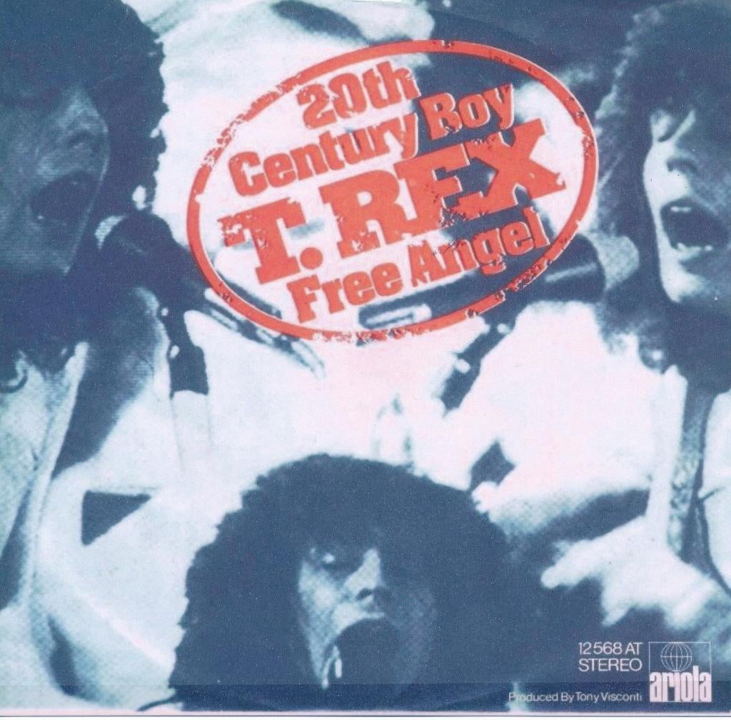2149 T. Rex - 20th century boy (1973 - kopie hoes), Gebruikt, 7 inch, Single, Ophalen of Verzenden