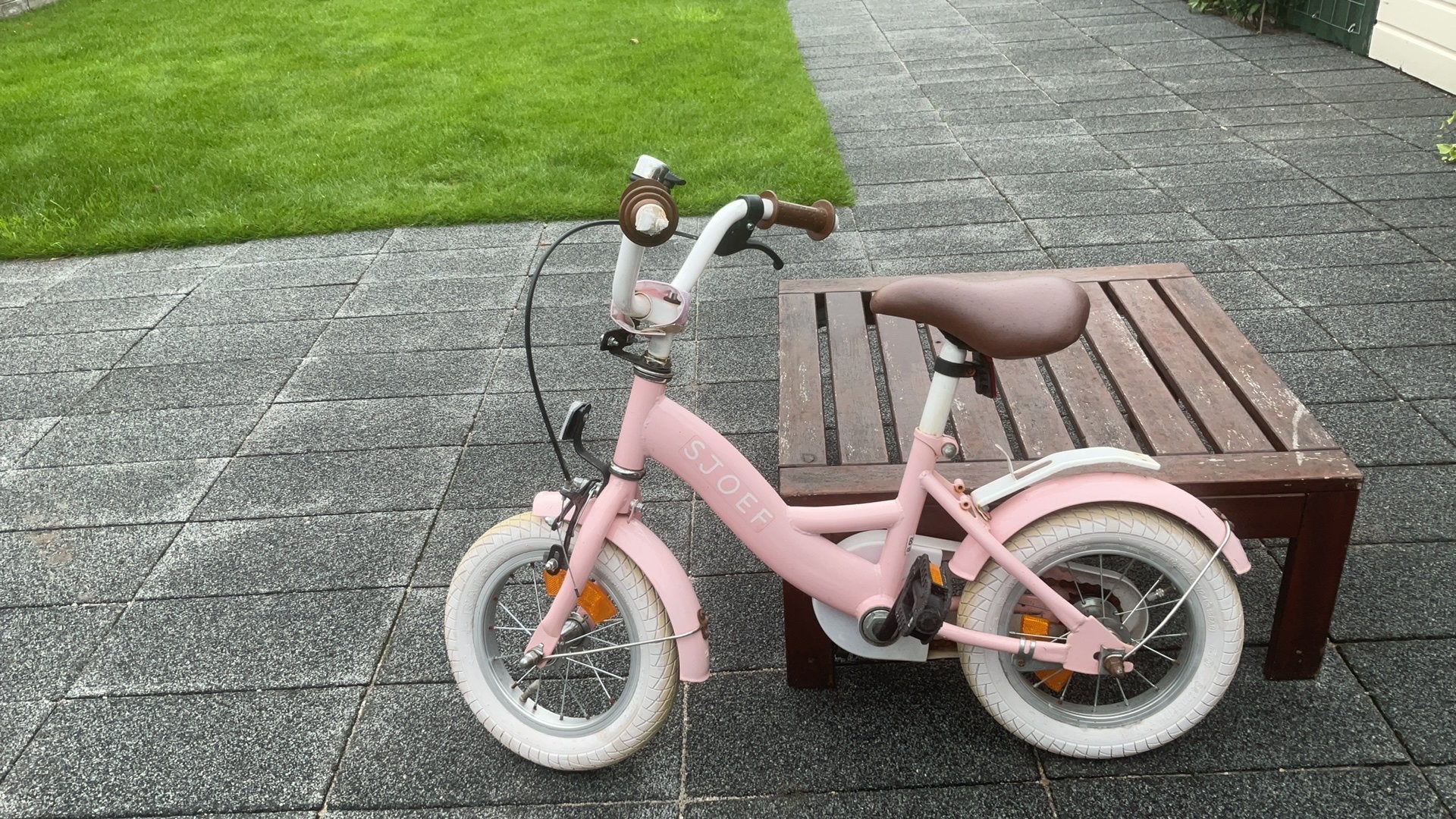 Fietsje 12 1/2 inch merk sjoef, Fietsen en Brommers, Ophalen, Gebruikt, Overige merken