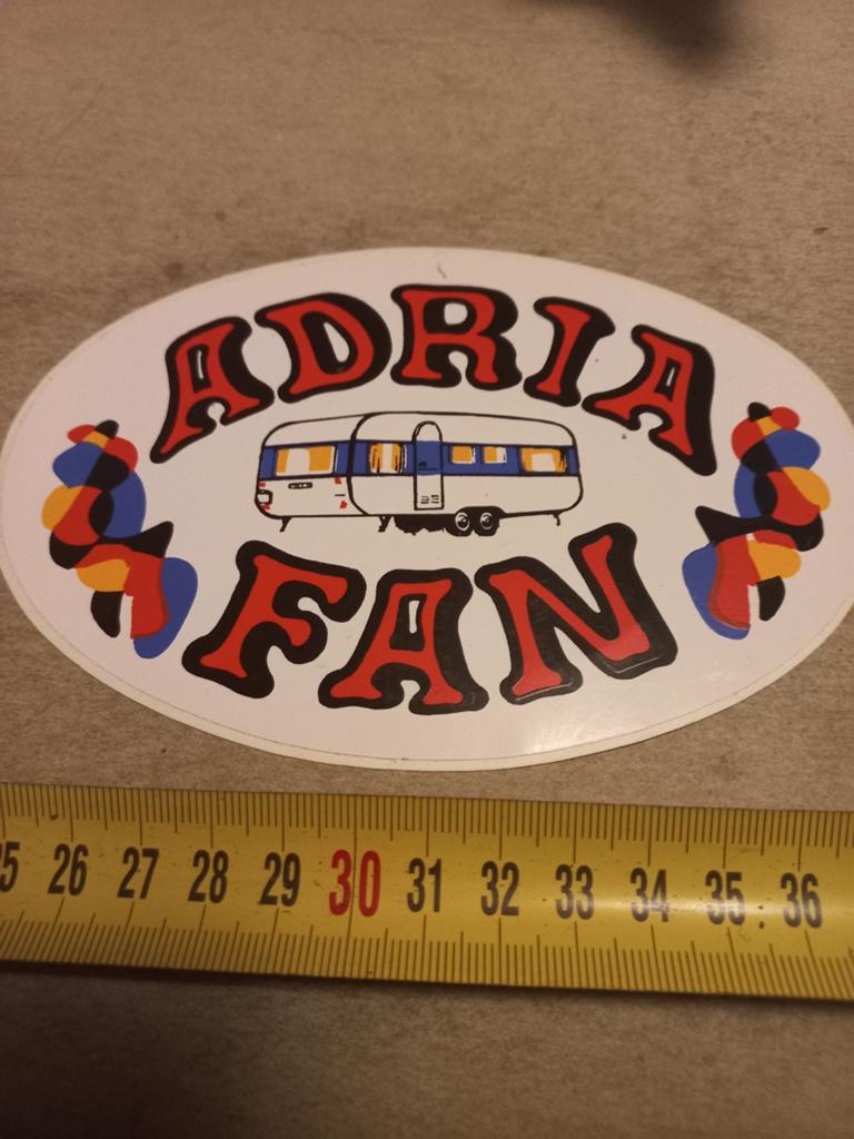 Adria fan, Ophalen of Verzenden, Zo goed als nieuw
