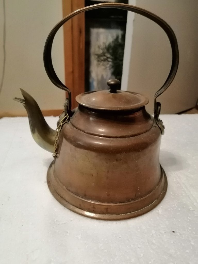 Rood koperen ketel, Antiek en Kunst, Ophalen of Verzenden, Koper