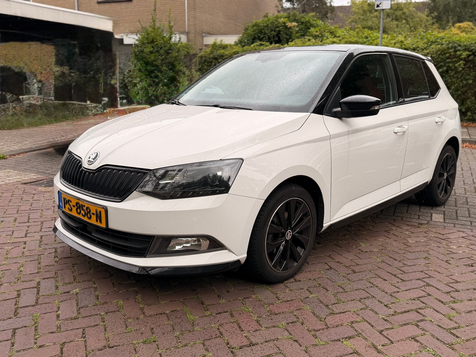Skoda Fabia 1.2 TSI 66KW 2017 Wit, Stof, 40 €/maand, Wit, Elektrische ramen