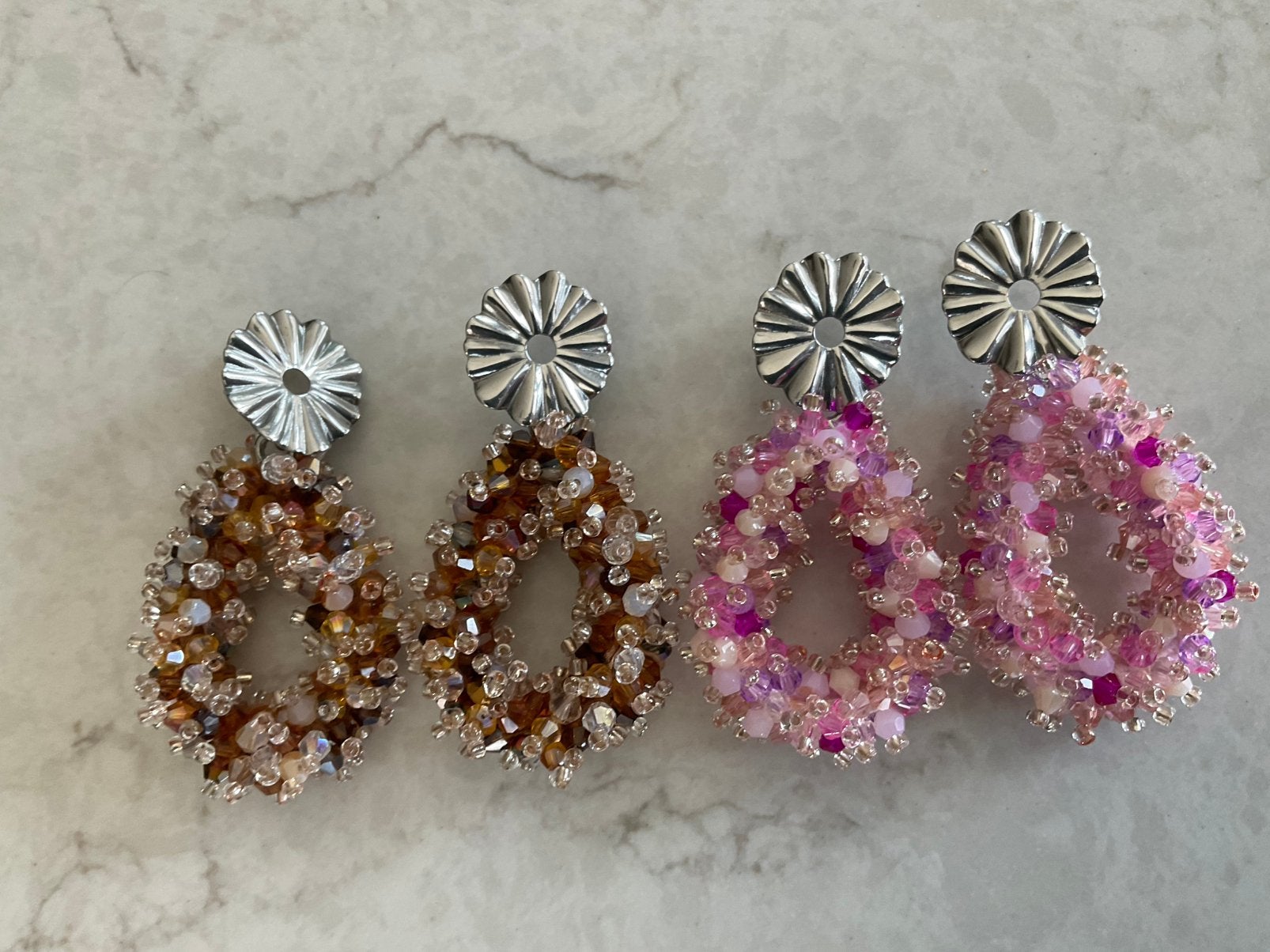 Statement oorbellen Lott lal, Ophalen of Verzenden, Nieuw, Overige materialen, Hangers