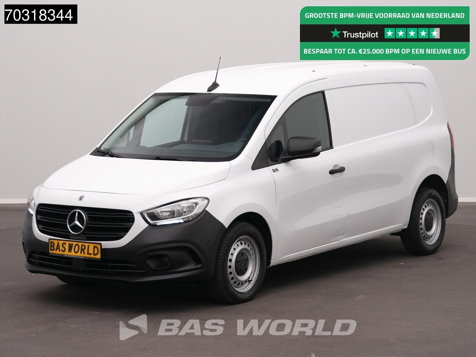 Mercedes Citan 112 CDI L2H1 LED Klima Kamera Tempomat Parken, Stof, Gebruikt, Euro 6, 4 cilinders