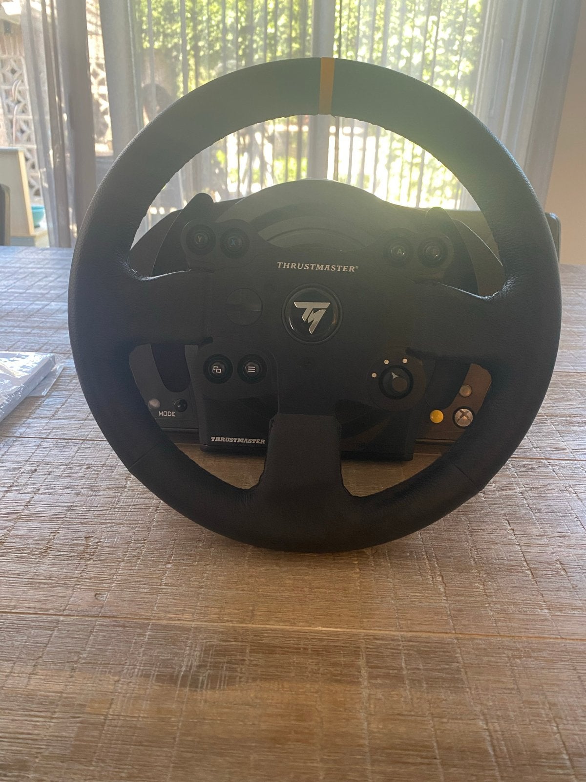 Thrustmaster TX Racing Wheel Leather Edition, Ophalen, Overige merken, Zo goed als nieuw