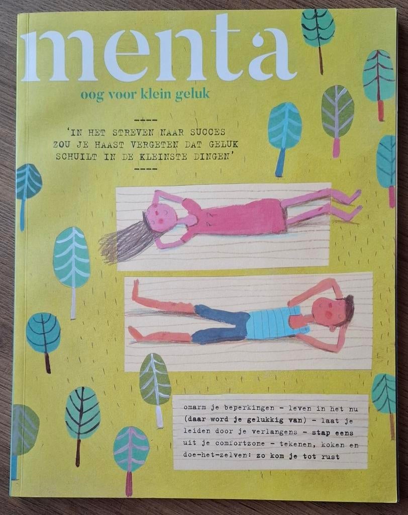 Menta - Oog voor klein geluk - Boek, Ophalen of Verzenden, Zo goed als nieuw, Boek of Gids