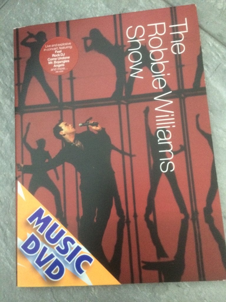 Robbie Williams op 2 Dvd's, Engels, Alle leeftijden, Inclusief doosje, Ophalen of Verzenden