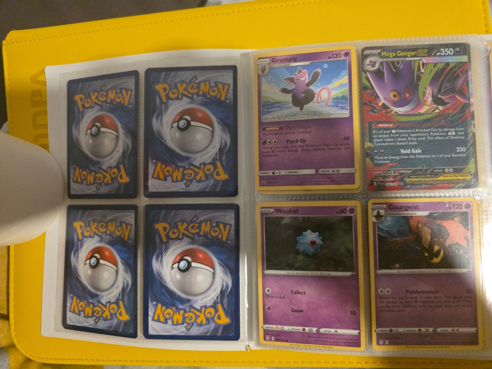 Map met 67 pokemon kaarten, Ophalen of Verzenden, Gebruikt, Meerdere kaarten
