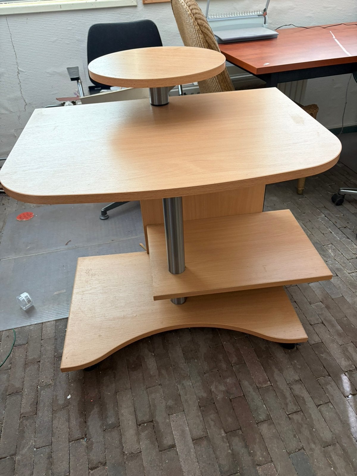 Computer meubeltje, Huis en Inrichting, Kasten | Computermeubels, Ophalen, Zo goed als nieuw, 70 tot 120 cm