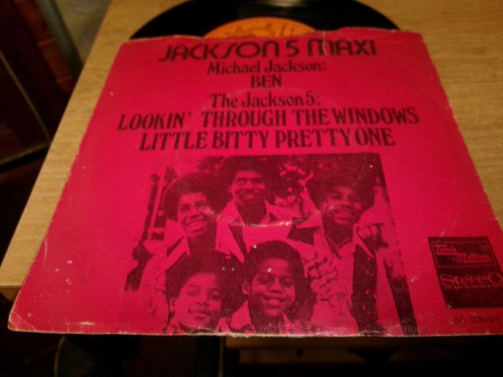 JACKSON 5 / Ben / NL 3 track EP, EP, Ophalen of Verzenden, Gebruikt, EP