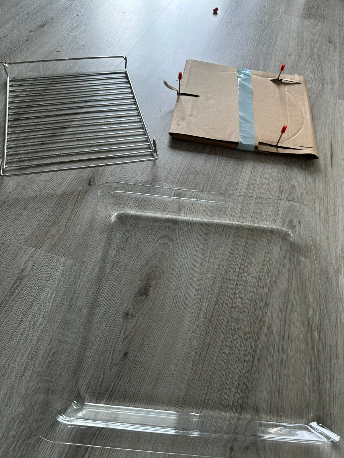 Bakplaat glas en grillroosters Niew, Ophalen of Verzenden, Nieuw, Minder dan 45 cm