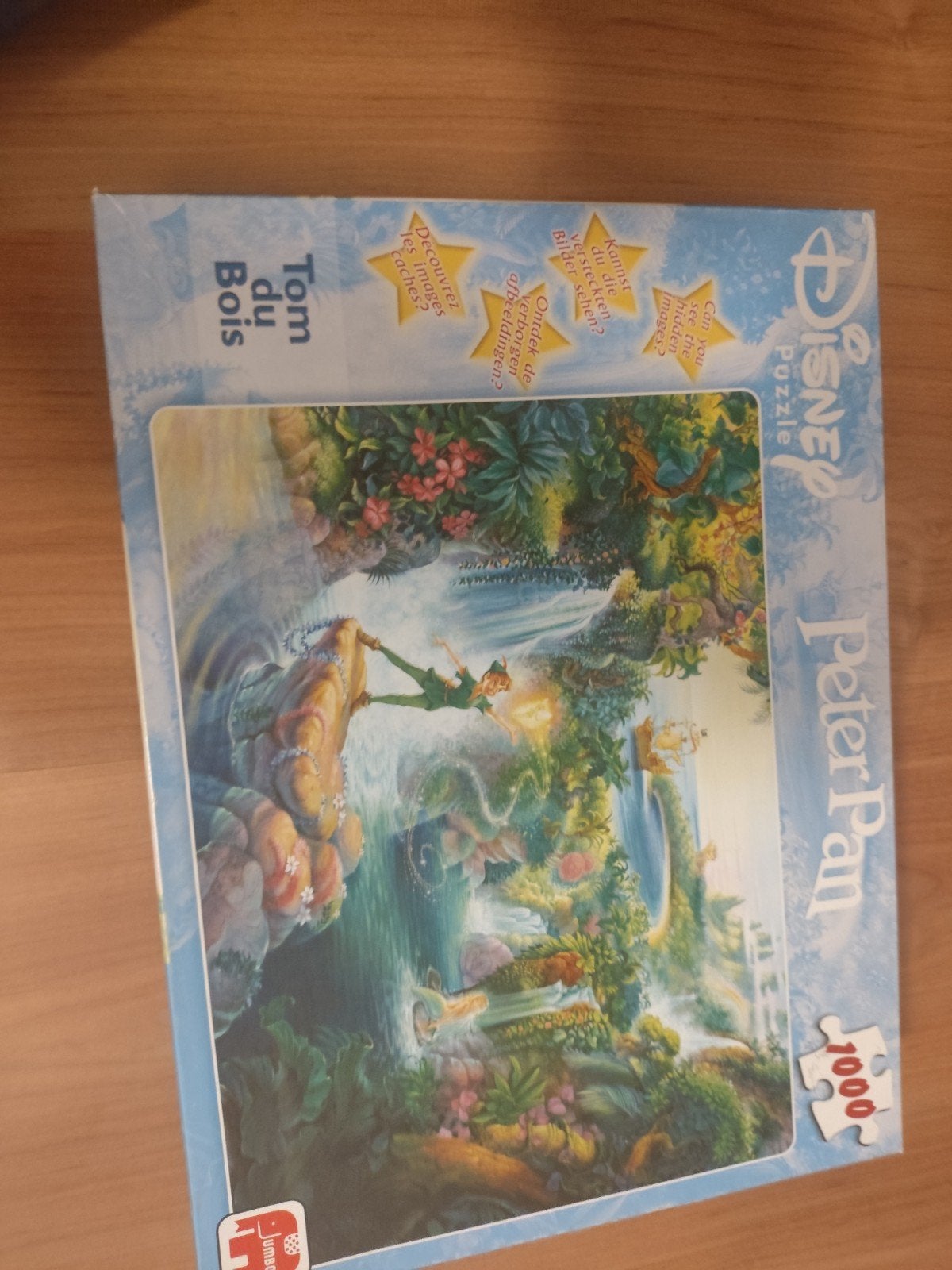 disney. peter pan, Ophalen of Verzenden, 500 t/m 1500 stukjes, Gebruikt, Legpuzzel