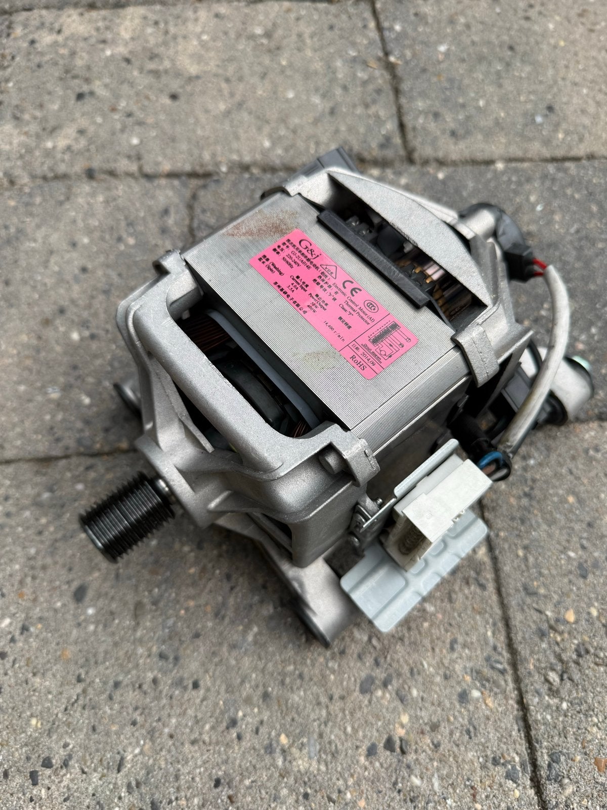 Wasmachine Motor voor Samsung EcoBubble, Witgoed en Apparatuur, Ophalen of Verzenden, Gebruikt