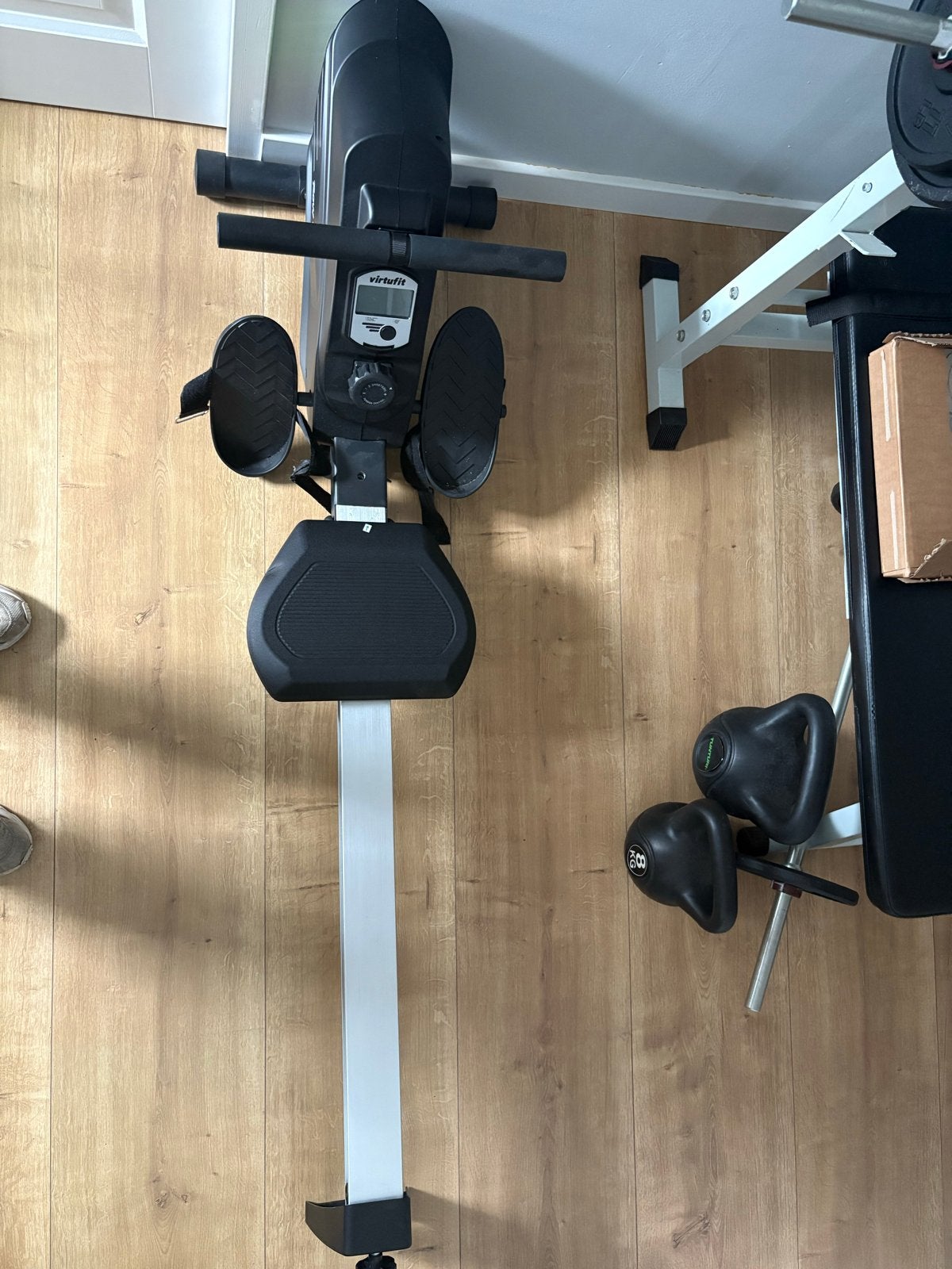VirtuFit ROW450 Roeitrainer - Compact en Efficiënt, Ophalen, Gebruikt, Armen, Metaal