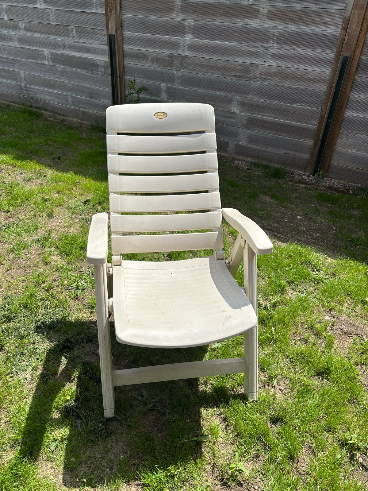 Hartman Prestige Tuinstoel - Verstelbaar en Inklapbaar, Ophalen, Gebruikt, Kunststof, Inklapbaar