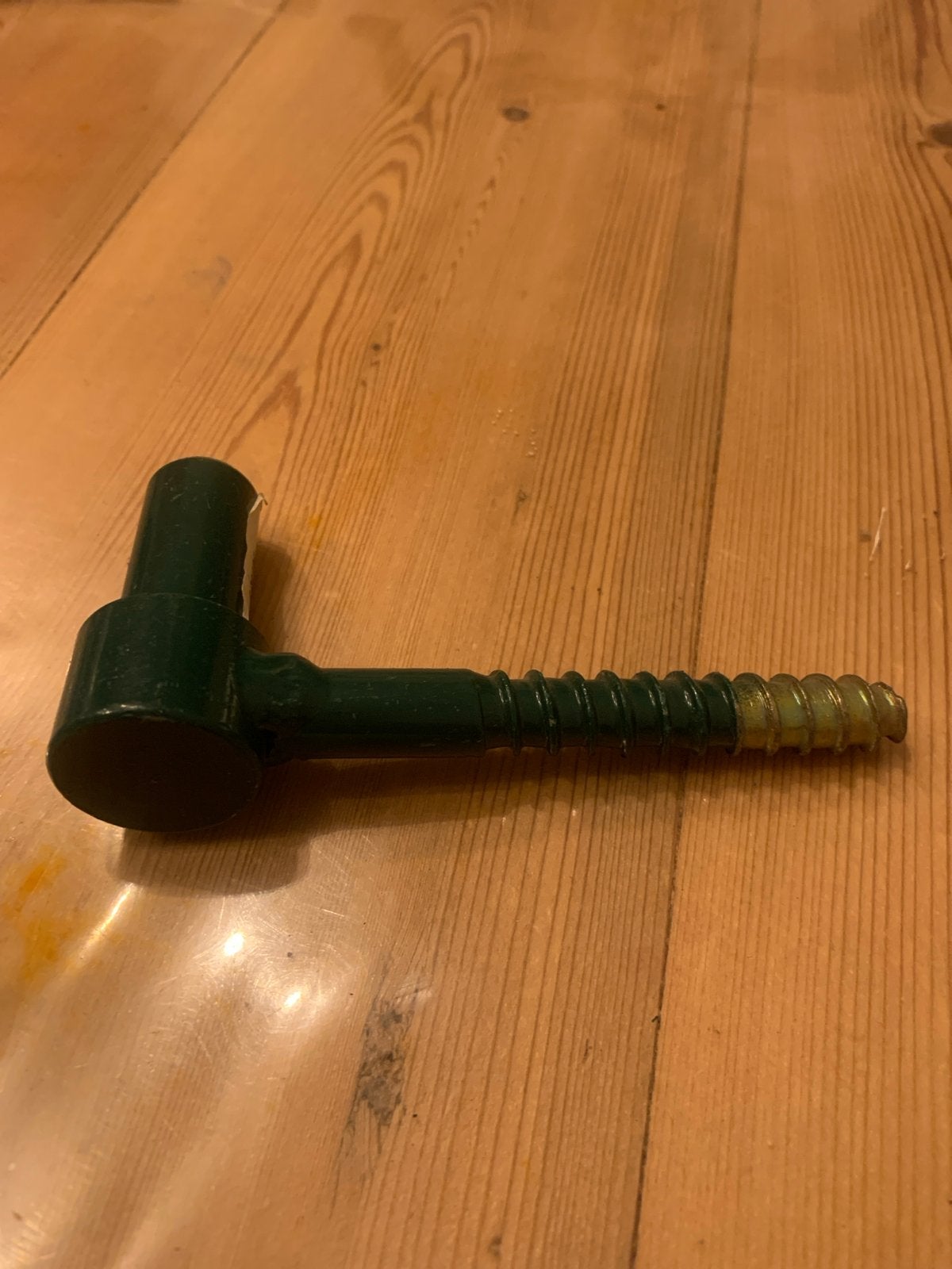 Grondboor (klein) met handvat - Groen - nieuw - 11 cm., Ophalen of Verzenden, Nieuw, Overige typen, Overige merken
