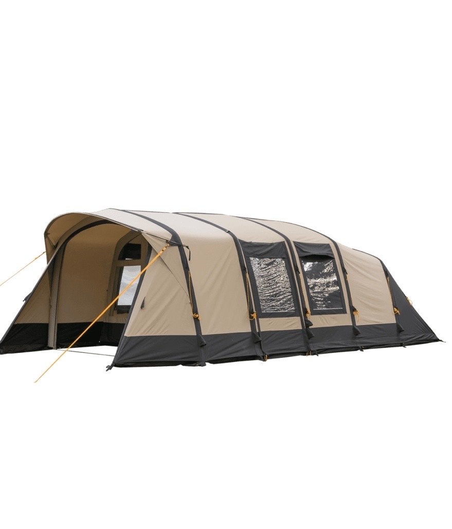 Redwood Air 340 4-persoons opblaastent met parawing luifel, Caravans en Kamperen, Tenten, Ophalen, Zo goed als nieuw, Tot en met 4