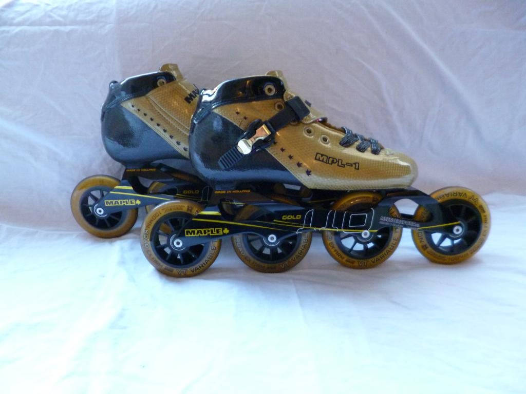 Maple Gold skeelers. (41), Zo goed als nieuw, Inline skates 4 wielen, Ophalen, Overige merken