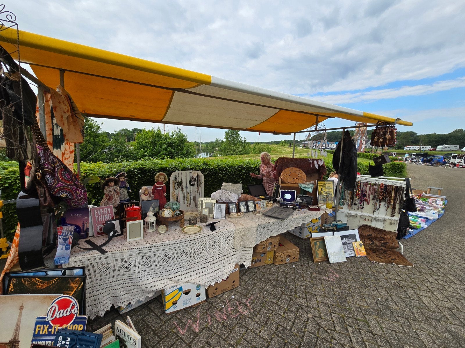 Rommelmarkt spullen te koop, alles in 1 keer, Diversen, Ophalen