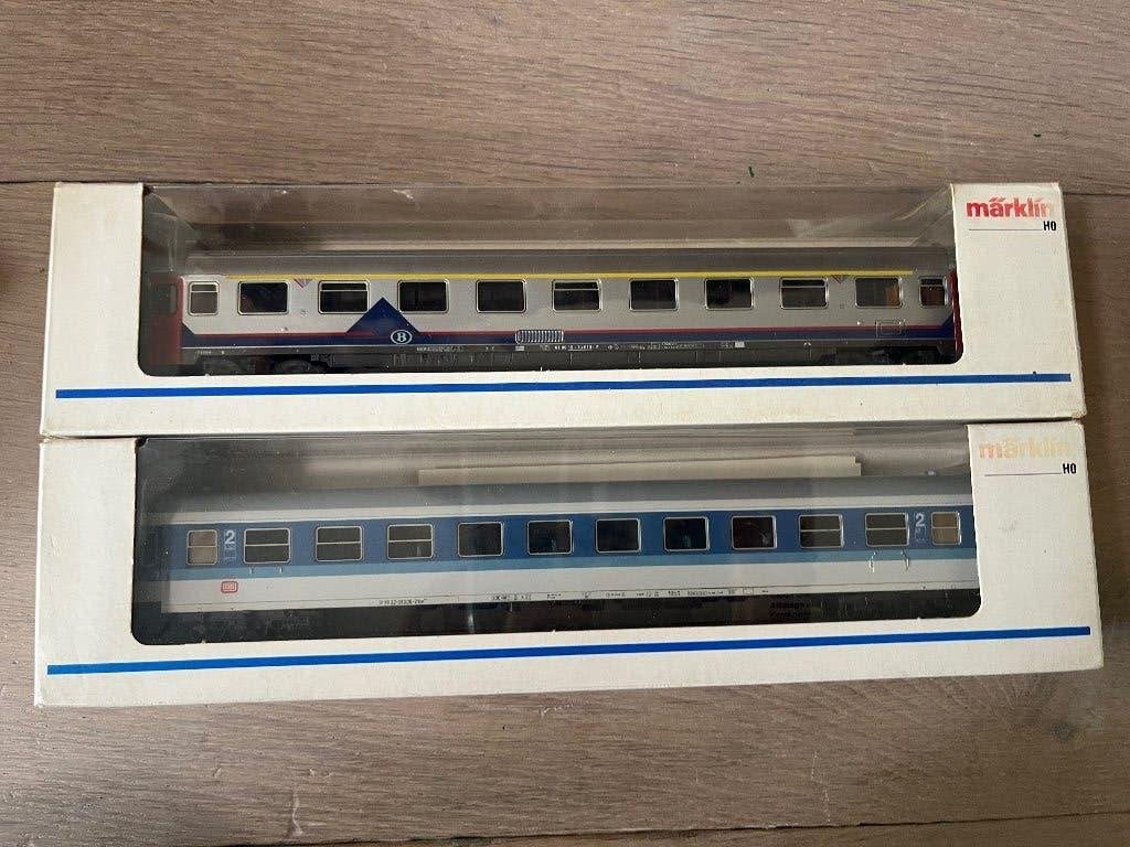 Marklin ho 4282, 4351 wagons nieuwstaat, Wisselstroom, Verzenden, Märklin, Nieuw