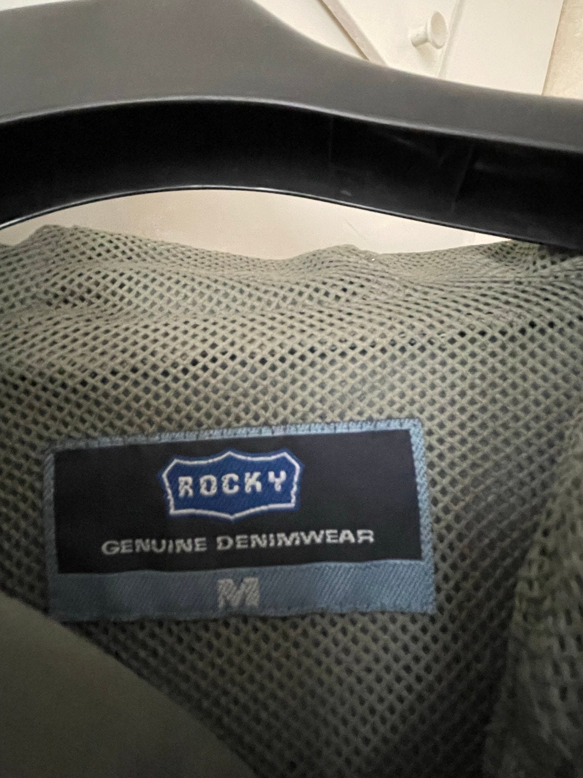 Rocky Genuine Denimwear Anorak Jas Maat M, Ophalen, Zo goed als nieuw, Maat 48/50 (M), Groen
