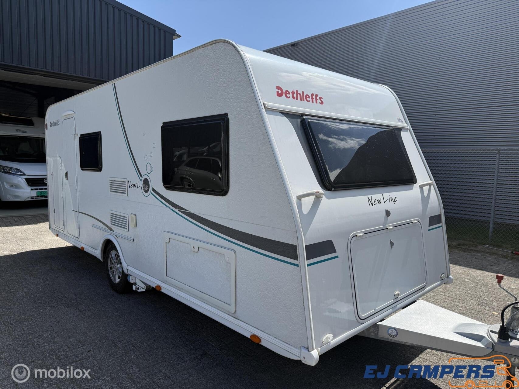 Dethleffs New Line 490TK / Stapelbed! Airco!, Duitsland, Bedrijf, Dethleffs, Koelkast