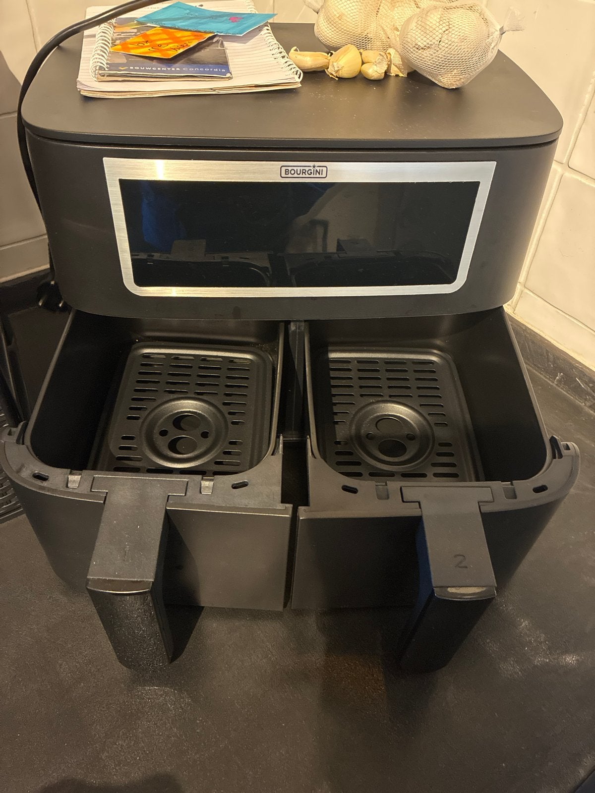 Bourgini Airfryer - Zo goed als nieuw, Ophalen of Verzenden, Zo goed als nieuw, Airfryer