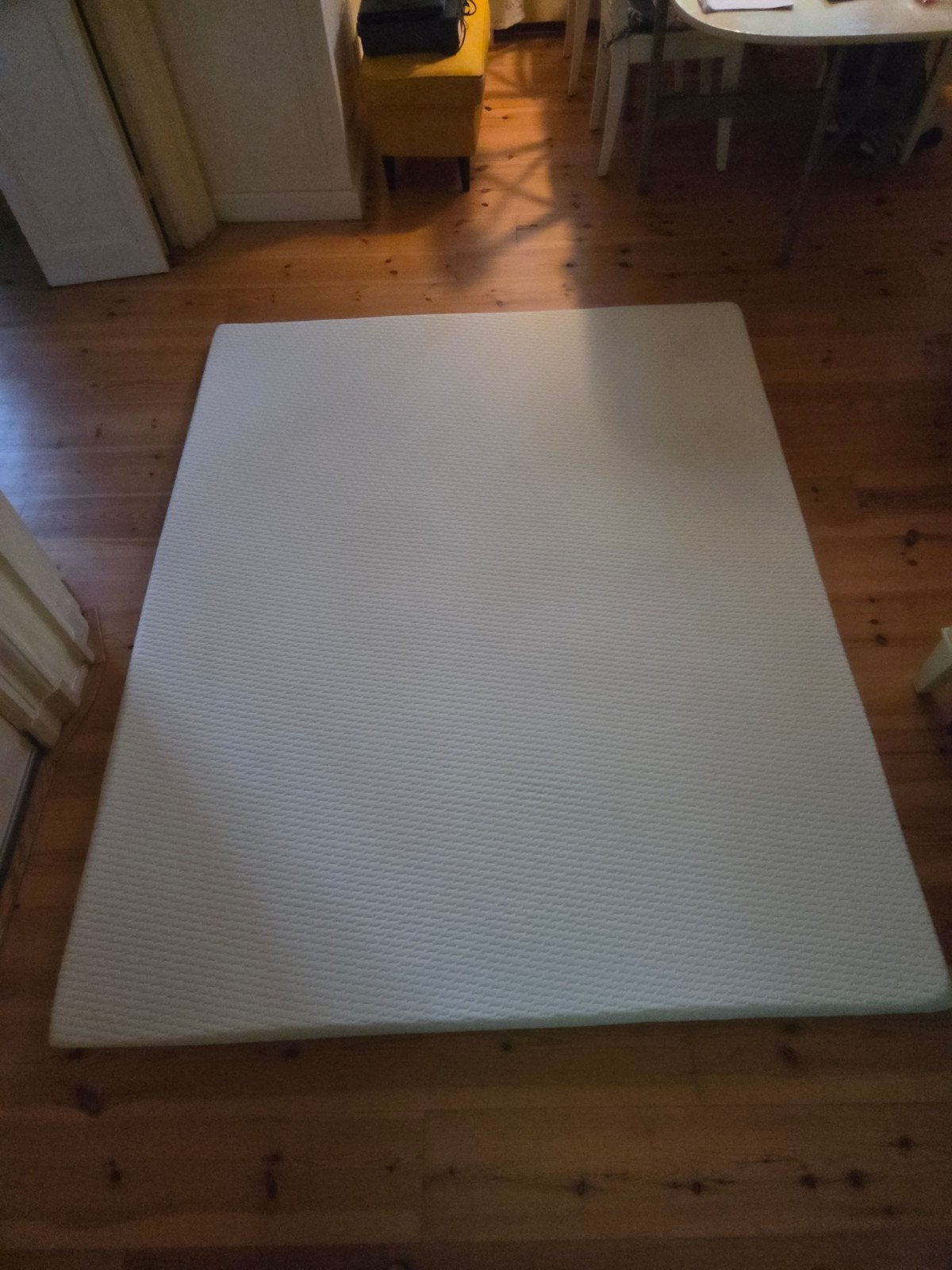 WELLPUR FRYA Topmatras W160 x L200 x H4,5 cm, Ophalen, Tweepersoons, Zo goed als nieuw, Matras