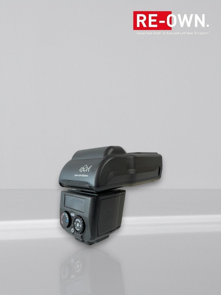 Nissin i60A Flitser for Fujifilm zoom 24-200mm (topstaat)., Overige merken, Kantelbaar, ,, Nissin