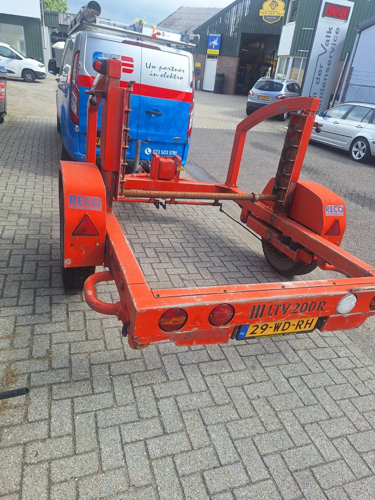 Zeer nette haspelwagen - Direct inzetbaar! Venrooy, Ophalen of Verzenden, Venrooy, Bshshhs, Berlicum