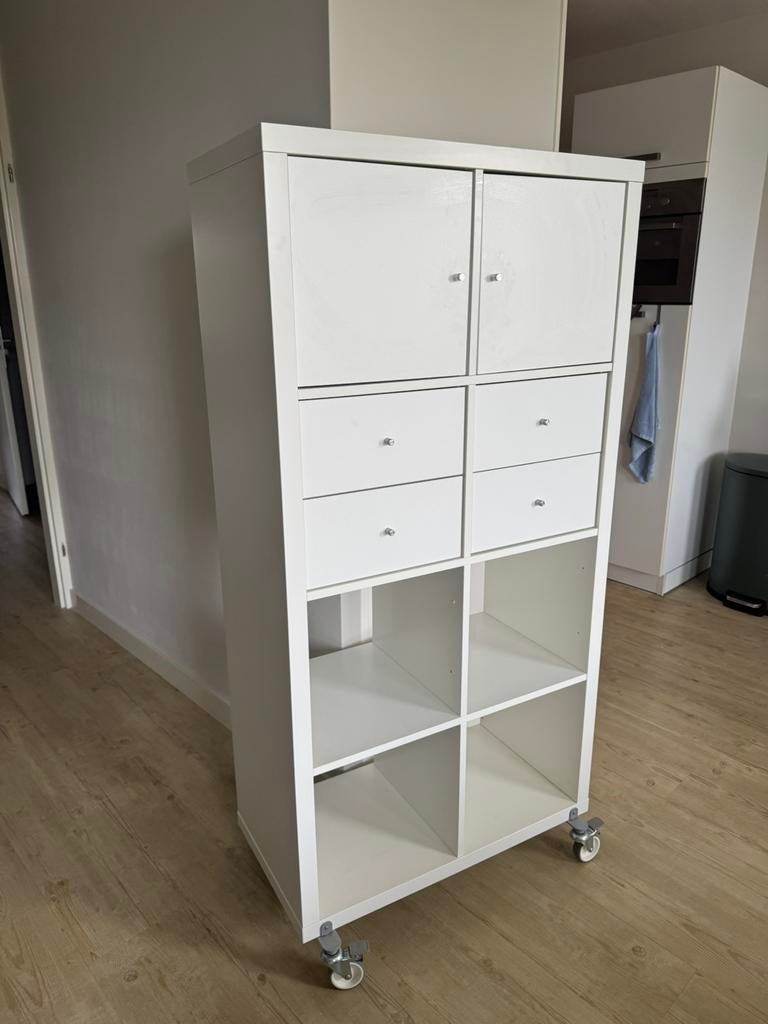 Opberg Meubel Verrijdbaar. Ladekast., Ophalen, Gebruikt
